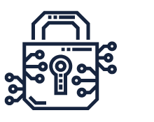 online security padlock icon