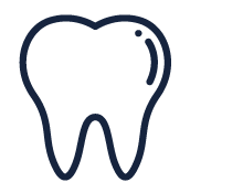 Dental tooth icon