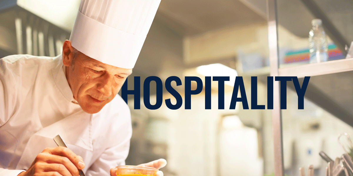 chef preparing food in kitchen