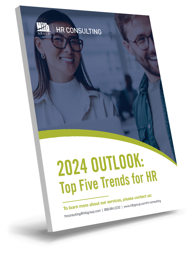 E-book: 2024 Outlook - Top Five Trends for HR