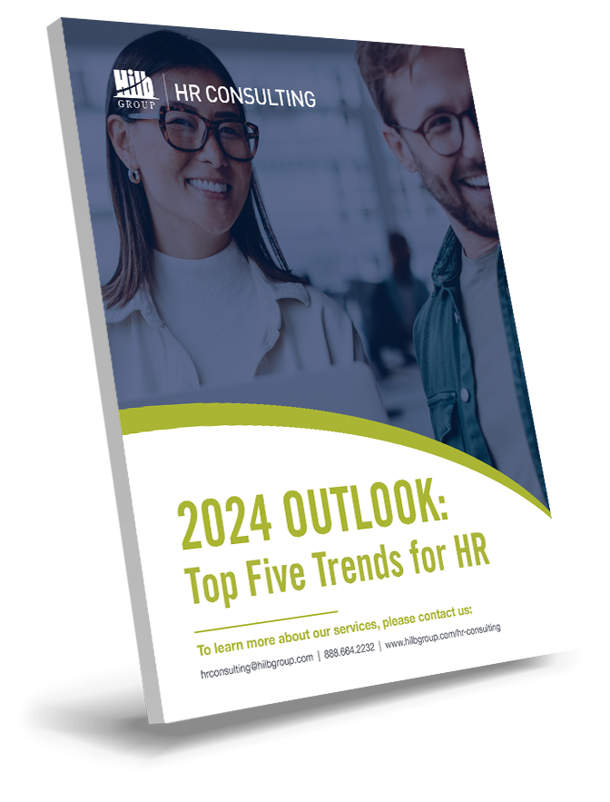 E-book: 2024 Outlook - Top Five Trends for HR